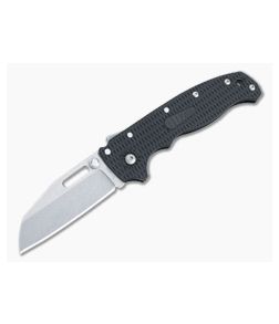 Demko Knives AD20.5 Sharksfoot Plain Edge Black FRN Shark Lock Folder