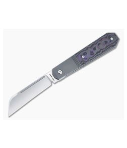 Jack Wolf Knives After Hours Jack Purple Haze Bolster Lock Front Flipper AFTER-01-FC-PUR