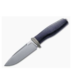 LionSteel Acha Black Burlap Micarta M390