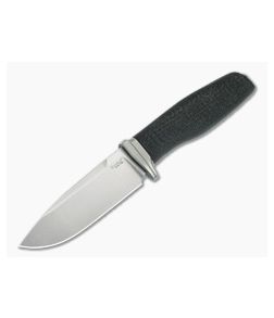 LionSteel Acha Black Burlap Micarta M390