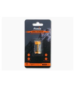Fenix ARB-L16-800UP Built-In USB-C Rechargeable 16340 800mAh 3.6V Protected Lithium Ion (Li-ion) Button Top Battery