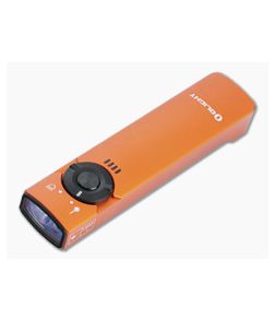 Olight Arkfeld Orange 1000 Lumen Cool White Rechargeable Flat Flashlight with Green Laser