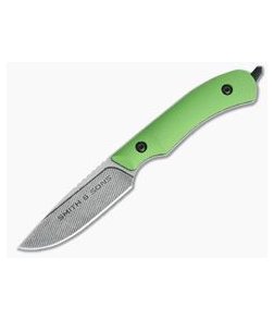 Smith & Sons Axiom Toxic Green G10 Black Liners AEB-L EDC Fixed Blade