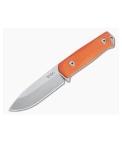 LionSteel B41 Bushcraft Orange G10 Sleipner Steel Fixed Blade