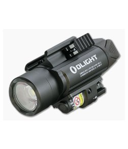 Olight Baldr Pro Gunmetal Gray Limited 1350 Lumen LED Handgun Weapon Light with Green Laser