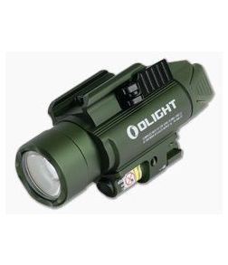 Olight Baldr Pro OD Green Limited Edition 1350 Lumen LED Handgun Weapon Light with Green Laser