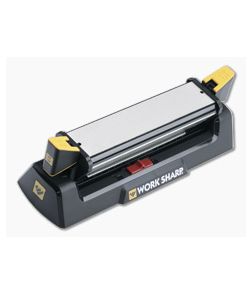 Work Sharp Benchstone Tri-Brasive Knife Sharpener WSBCHBSS