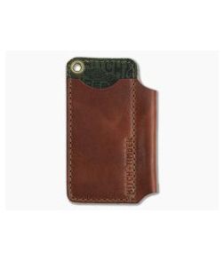 Hitch & Timber Big Runt Chestnut Leather EDC Slip & Pen Holder