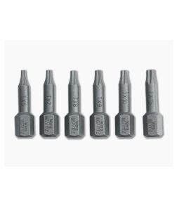 Audacious Concept Set of 6 Wera Torx Bits