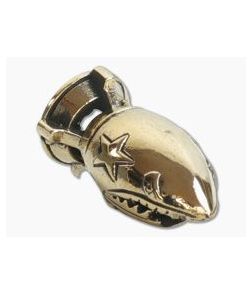 Lion Armory Bomb-Shark Bead Brass