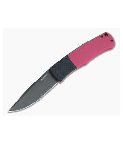 Protech BR-1 Magic Whiskers Bolster Release Red Handle DLC BR-1.7-RED