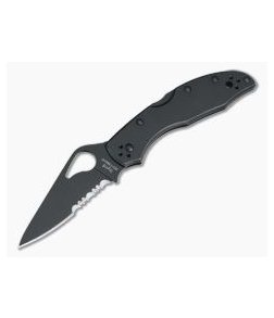 Byrd Meadowlark 2 Black Stainless Steel Part Serrated 04BKPS2