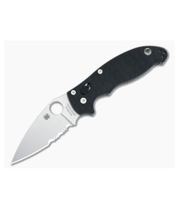 Spyderco Manix 2 Partially Serrated S30V Black G10 C101GPS2