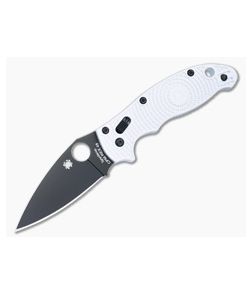 Spyderco Manix 2 White Lightweight Black Rex 45 C101PWHBK2