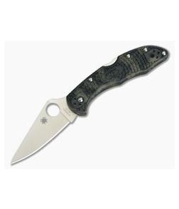 Spyderco Delica 4 Zome Green FRN Flat Ground VG10 C11ZFPGR