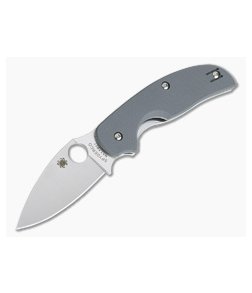 Spyderco Sage 1 Cool Gray G10 Satin Maxamet Liner Lock Folder C123GPGY