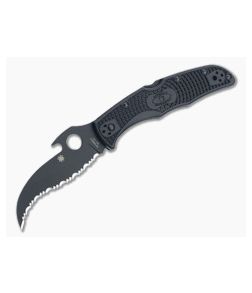 Spyderco Matriarch 2 SpyderEdge Black Blade Emerson Wave C12SBBK2W