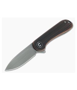 CIVIVI Mini Elementum Gray Hand Rubbed 14C28N Copper Frame Lock Flipper C18062Q-2