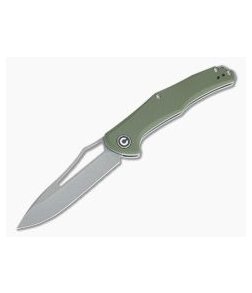 CIVIVI Fracture Drop Point C2009A OD Green G10 8Cr14MoV Stainless Steel Slip Joint