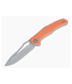 CIVIVI Fracture Drop Point C2009C Orange G10 8Cr14MoV Stainless Steel Slip Joint