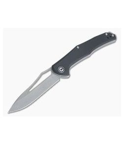 CIVIVI Fracture Drop Point C2009E Black G10 8Cr14MoV Stainless Steel Slip Joint