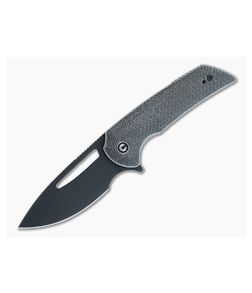 CIVIVI Odium Dark Green Micarta Handle Black Stonewashed D2 Liner Lock Flipper C2010G