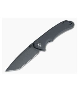 CIVIVI Brazen Tanto Black G10 Black Stonewashed D2 Liner Lock Flipper C2023C