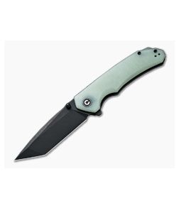 CIVIVI Brazen Tanto Black Stonewashed D2 Natural G10 Liner Lock Flipper C2023E