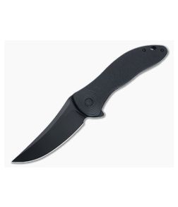 CIVIVI Synergy4 Flipper Black G10 Handle Black Coated Nitro-V Trailing Point C21018A-1