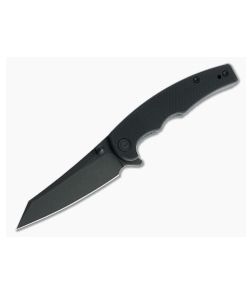 CIVIVI x Kaila Cumings P87 Folder Black Stonewashed Nitro-V Black G10 Folding Knife C21043-1