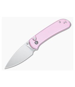 CIVIVI Qubit Pink Button Lock Pocket Knife C22030E-5