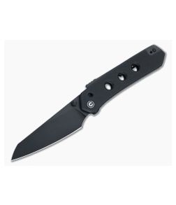 CIVIVI Vision FG Superlock Folder Black G10 Handles Black Nitro-V Modified Sheepsfoot Blade C22036-1