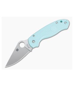 Spyderco Para 3 Lightweight Limited Teal FRN Satin S90V Compression Lock Folder C223PTBL