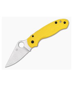 Spyderco Para 3 MagnaCut Salt Lightweight Yellow Handle C223PYL