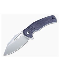 Civivi BullTusk Flipper Purple Micarta 14C28N Blade C23017-3