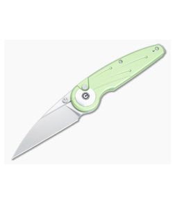 Civivi Starflare Lime Green Aluminum Nitro-V Button Lock Folder C23052-3