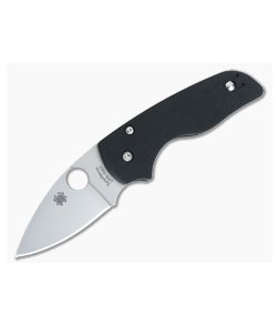 Spyderco Lil Native Plain S30V Black G10 Compression Lock Folder C230GP