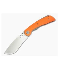 Spyderco Subvert Nati Amor S30V Orange G10 Titanium Liner Lock Folder C239GPOR