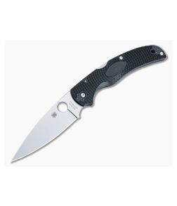 Spyderco Native Chief Lightweight Back Lock Black FRN Stonewashed CTS-BD1N Blade C244PBK