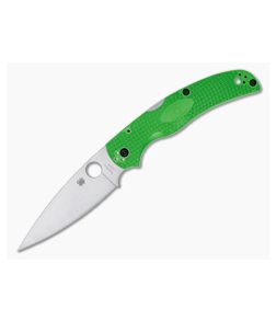 Spyderco Native Chief LC200N Salt Lightweight Green Handle C244PGR