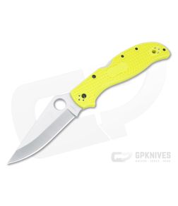 Spyderco Stretch 2 XL Yellow Salt Lightweight Satin H-2 C258PYL