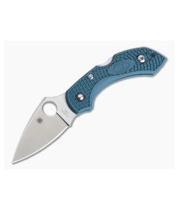 Spyderco Dragonfly 2 Dark Cyan Blue FRN Satin K390 Folder C28FP2K390