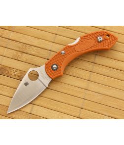 Spyderco Dragonfly 2 Sprint Burnt Orange HAP40/SUS 410 Laminate C28FPBORE2