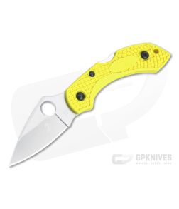 Spyderco Dragonfly 2 Salt Plain H1 Yellow FRN C28PYL2