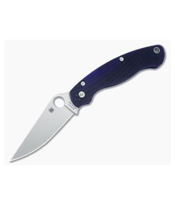 Spyderco Military 2 Dark Blue G10 Compression Lock S110V Knife C36GPDBL2