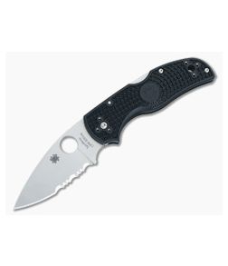 Spyderco Native 5 Lightweight Part Serrated C41PSBK5