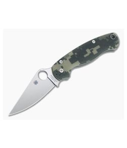 Spyderco Para Military 2 S45VN Digital Camo G10 Compression Lock Folder C81GPCMO2