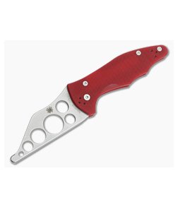 Spyderco Yojimbo 2 Trainer Red G10 C85TR2