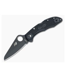 Spyderco Salt 2 Black Plain H1 Black FRN Back Lock Folder C88PBBK2