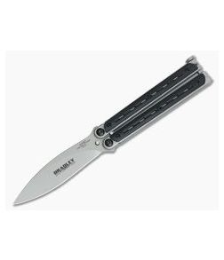 Bradley Cutlery Kimura Balisong Spear Point 154CM Black G10 Butterfly Knife BCC900